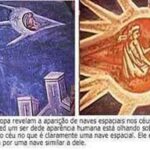 Anjos ou espaconave pintura anjos e.t.s.
