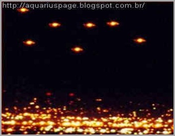 Luzes no Peru antes de terremoto