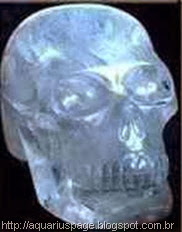 Crânio cristal peruano