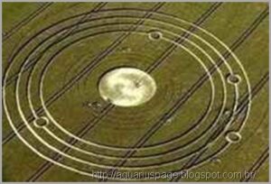 Crop circle sistema sólar 2012