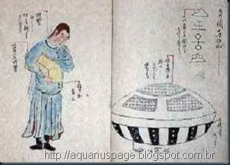 A lenda japonesa de um UFO