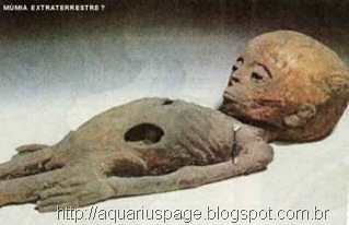 Mumia Extraterrestre a múmia egípcia extraterrestre.