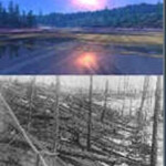 Siberia Tunguska Local Ovni Salvou Terra nave extraterrestre salvou a terra do fim.