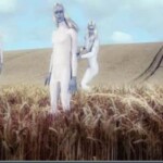 Alienigenas Circulos Ingleses humanoides são flagrados em círculos ingleses.