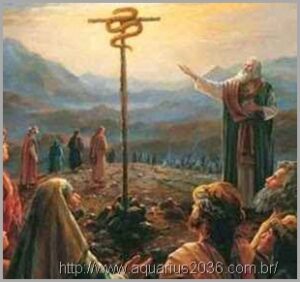 O caduceu de Hermes e sua relação com os chackras 5 Cauducéu serpente de bronze