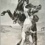 Servos a Cavalo servos a cavalos, e os príncipes como servos.