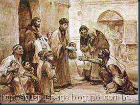 A caridade de São Francisco para com os pobres