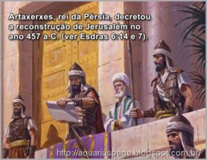 Decreto de reconstrucao jerusalem artarxerxes