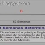 Setenta semanas daniel descricao classificando a profecia:.