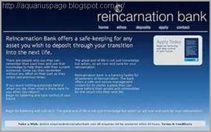 O Banco da Reencarnação