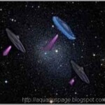 Três Naves Vindo Direcao Terra naves alienígenas podem atacar a terra, em novembro de 2012.