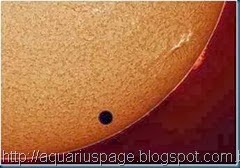 Transito venus sól