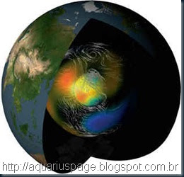 Mensagem Vindo Centro Terra a nasa recebe mensagens do centro da terra.