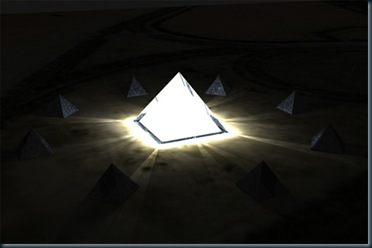 A energia das pirâmides