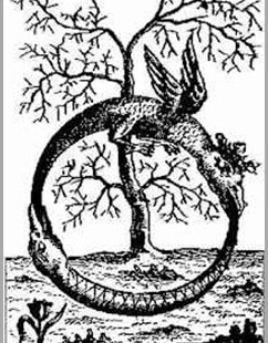 Ouroborus Mito Ciclo — Ouroboros - E o símbolo de fins e inícios de eras.