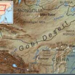 Deserto gobi explosão nuclear ataque atômico ... há 11.000 anos.