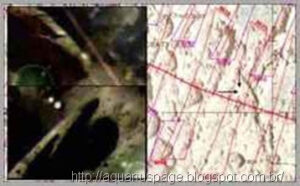 Enorme espaçonave antiga acidentada na lua 5 Local espaconave deixada lua