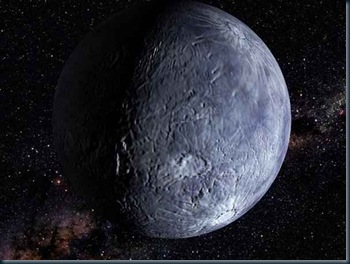 Planeta mistérioso sistema sólar planeta misterioso na margem do nosso sistema solar.