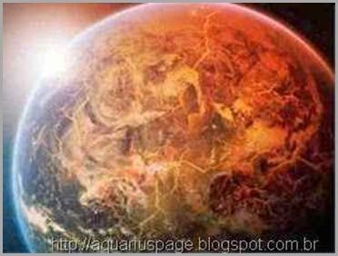 Super Aquecimento Global aumento de temperatura no planeta em 2013.