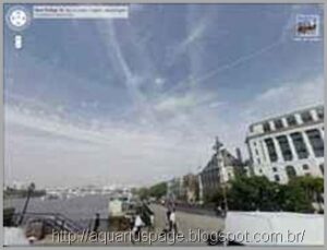 Os Chemtrails - Poluição proposital da Nova Ordem Mundial ? 3 Chemtrail em londres