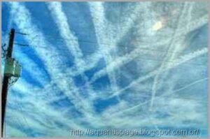 Os Chemtrails - Poluição proposital da Nova Ordem Mundial ? 4 Conspiração chemtrail nova ordem