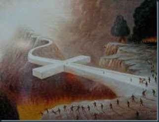 ponte sobre abismo purgatorio seio abraao