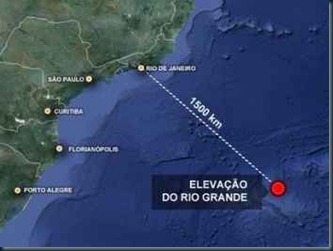 Expedição acha 'continente perdido' a 1.500 km do litoral do Brasil
