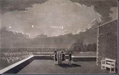 OVNI Luminoso Visto do Castelo de Windsor em 1783
