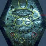 Extraterrestre Ovni Reliquia Egito o medalhão egípcio com um deus astronauta.