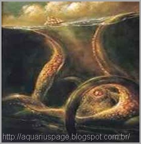 Profecias Prevêem a Volta de Titãs e Criatura Mutantes antes do Fim 7 Craken monstro nephilins