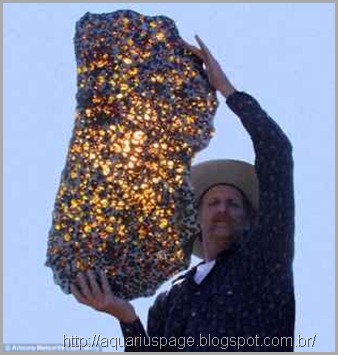 O Meteorito Fukang – Mistério e Beleza Vinda do Espaço