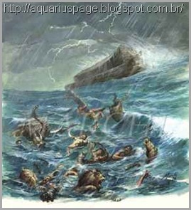 Profecias Prevêem a Volta de Titãs e Criatura Mutantes antes do Fim 19 Diluvio morte nephilins