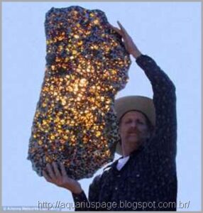 O Meteorito Fukang – Mistério e Beleza Vinda do Espaço 1 Meteoro fukang