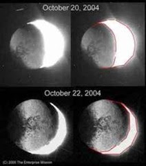 Iapetus sóbras anormais