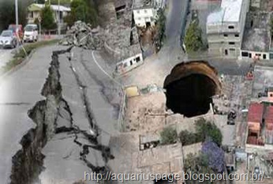 Booms e Sinkholes – Alerta ! O núcleo do planeta está se movendo !