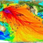 Pluma radiotiva fukushima e o fim do japão.