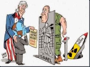 Israel – A nação rebelde cujo o Deus não é o SENHOR ! 6 Charge falsidade EUA palestina