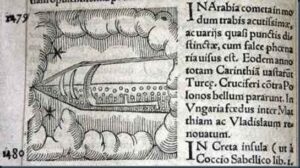 Óvni em escrita medieval