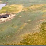 Sinkhole na Rússia o sinkhole gigante na sibéria.