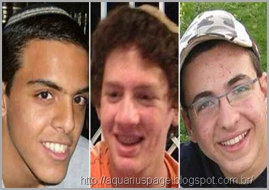 Três Garotos Mortos Judeus Falsa a farsa dos três adolescentes judeus mortos.