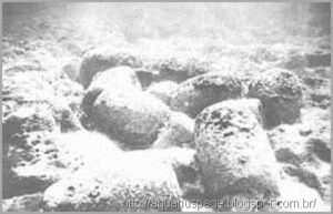 Ruínas submersas caribe