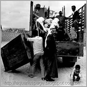 Expulsão palestinos o apartheid israelense.