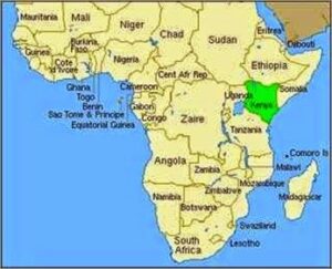 Mapa kenya