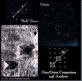 Pirâmides orion a ciência perdida.