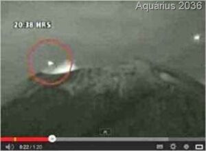 Os mistérios ufológicos do vulcão Popocatepetl 3 Ufo vulcão mexico