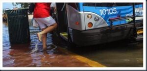 Inundacoes miami florida