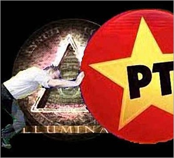 Pt e Dilma Golpe Nova Ordem Mundial fora dilma, pt e bem vindo á uma nova ordem mundial illuminati.