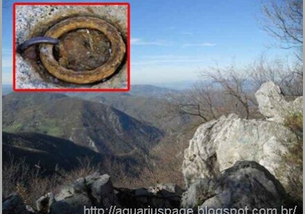 Aneis Pre Históricos Bosnia Ring anéis gigantes de 30 milhões de anos da bósnia.