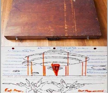Caixa Desenhos Extraterrestrês Ufo a misteriosa caixa com aliens e óvnis como na descrição do profeta ezequiel.