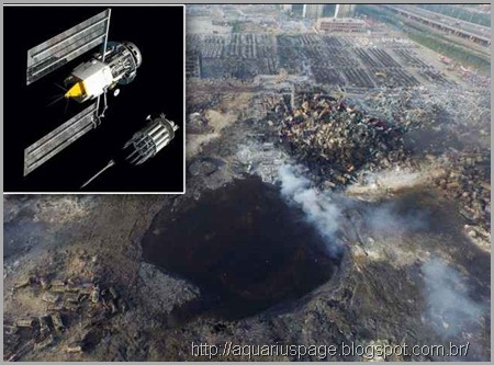 Pentágono pode ter usado arma cinética contra Tianjin, para evitar colapso financeiro americano ?
